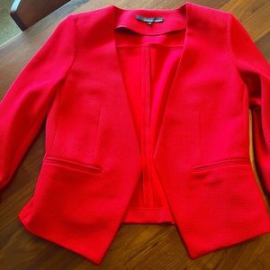 Amanda + Chelsea red blazer size M